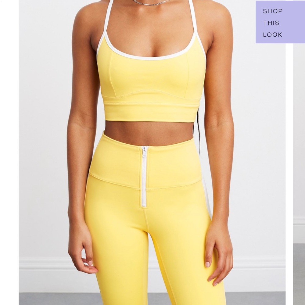 BANDIER x SOLID & STRIPED Soleil Workout Set NWT